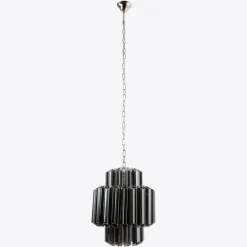 Pamono Smoked Mirror Piccolo Palermo Chandelier from Pure White Lines><noscript><img width=