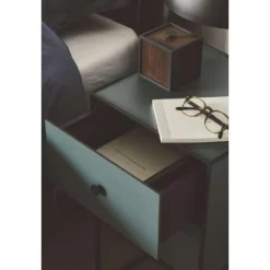 Online Pamono Smoked Oak Frame Boxes by Lassen, Set of 4
