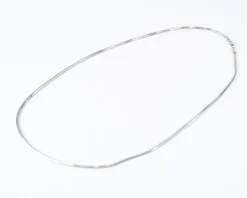 Pamono Snake Chain in 585 White Gold> Necklaces