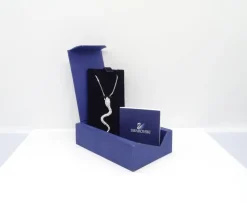Pamono Snake Pendant Necklace from Swarovski, Austria, 2000s><noscript><img width=