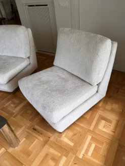 Pamono Sofa & Chairs attributed to Jacques Charpentier, 1970, Set of 3><noscript><img width=