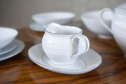 Pamono Sofia Dinner Service for Six People from Ćmielów, Set of 25> Tabletop|Dinner Plates & Bowls