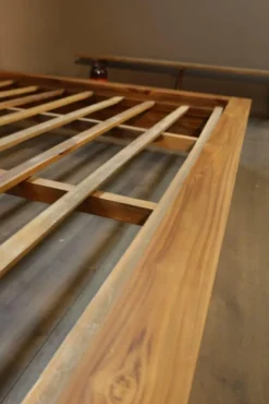 Pamono Solid Bed in Teak><noscript><img width=