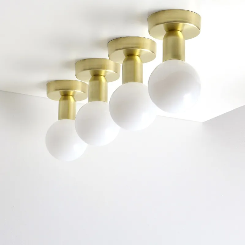 Sale Pamono Solid Brass Minimal Modern Wall Lamps from Balance Lamp, Set of 2
