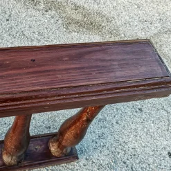 Discount Pamono Solid Wood Parapet Column or Balustrade, Italy, Early 1900s