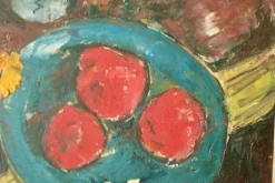 Pamono Solveig, Still Life, Oil on Panel, Mid-20th Century, Framed><noscript><img width=