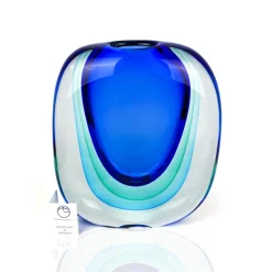 Discount Pamono Sommerso Technique Glass Vase by Michele Onesto for Made Murano Glass, 2019