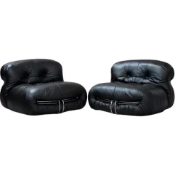 Hot Pamono Soriana Chair by Afra & Tobia Scarpa for Cassina, 1970s