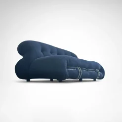 Pamono Soriana 2-Seater Sofa and Ottoman by Tobia and Afra Scarpa for Cassina, 2010s, Set of 2><noscript><img width=
