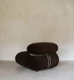 Sale Pamono Soriana Sofa, Armchairs and Ottoman by Afra E Tobia Scarpa for Cassina, 1970s, Set of 4