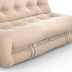 Best Pamono Soriana Sofa by Tobia Scarpa for Cassina