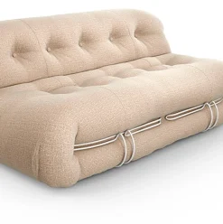 Best Pamono Soriana Sofa by Tobia Scarpa for Cassina