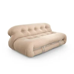 Best Pamono Soriana Sofa by Tobia Scarpa for Cassina