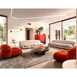 Best Pamono Soriana Sofa by Tobia Scarpa for Cassina