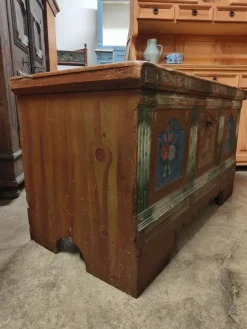 Pamono South Tyrolean Wedding Chest, 1883><noscript><img width=