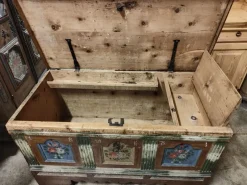Pamono South Tyrolean Wedding Chest, 1883><noscript><img width=