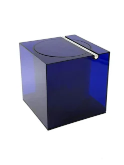 Pamono Space Age Blue Plastic Ice Bucket by Cini & Nils for Studio Opi, Italy, 1970s><noscript><img width=