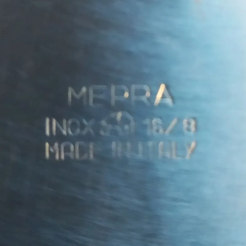 Hot Pamono Space Age Cocktail Shaker in Stainless Steel from MEPRA, Italy, 1960s