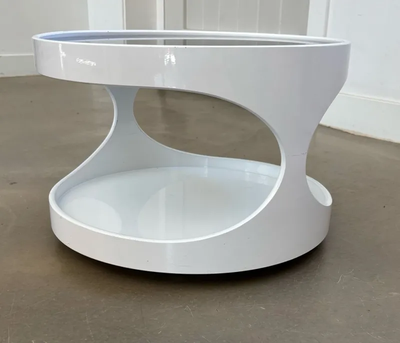 Pamono Space Age Coffee Table by Erik Van Buijtenen for Nebu, Netherlands, 1970s> Coffee & Side Tables