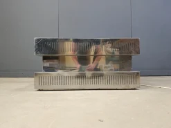 Pamono Space Age Illuminated Coffee Table, Italy, 1970s><noscript><img width=