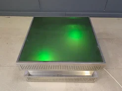 Pamono Space Age Illuminated Coffee Table, Italy, 1970s><noscript><img width=