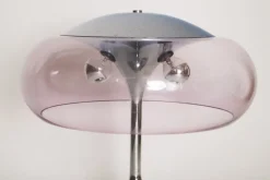 Pamono Space Age Italian Mushroom Table Lamp attributed to Goffredo Reggiani, 1960s><noscript><img width=