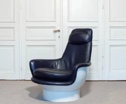 Pamono Space Age Lounge Chair attributed to Risto Halme for Peem Oy, Finland, 1970s> Lounge Chairs & Armchairs