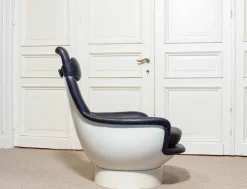 Pamono Space Age Lounge Chair attributed to Risto Halme for Peem Oy, Finland, 1970s><noscript><img width=
