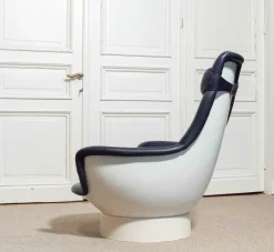 Pamono Space Age Lounge Chair attributed to Risto Halme for Peem Oy, Finland, 1970s><noscript><img width=