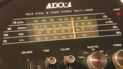 Pamono Space Age Model TCM 5500 Solid State 8 Track Stereo Multiband Radio from Audiola Sakura, 1970s><noscript><img width=