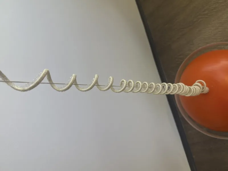 Pamono Space Age Orange Ceiling Light by Sijaj Hrastnik, 1960s> Ceiling Lights