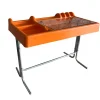 Clearance Pamono Space Age Orix Orange Writing Desk by Vittorio Parigi and Nani Prina for Molteni, 1970s