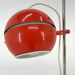 Pamono Space Age Red Floor Lamp, Germany, 1960s><noscript><img width=