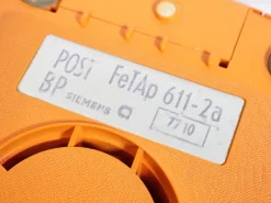 Pamono Space Age Rotary Dial Telephone Orange from Siemens, 1970s