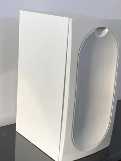 Pamono Space Age Style Lacquered Wooden Cabinets, 1970s, Set of 2><noscript><img width=