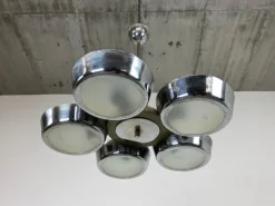 Clearance Pamono Space Age UFO Hanging Lamp, 1930s