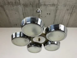Clearance Pamono Space Age UFO Hanging Lamp, 1930s