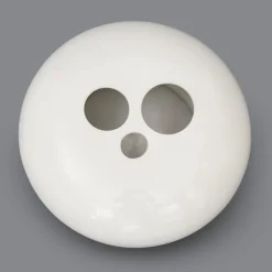 Best Pamono Space Age White Ceramic Vase, 1960s
