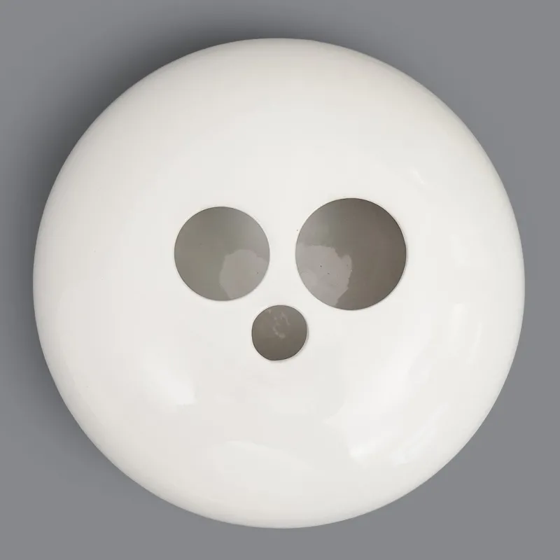 Best Pamono Space Age White Ceramic Vase, 1960s
