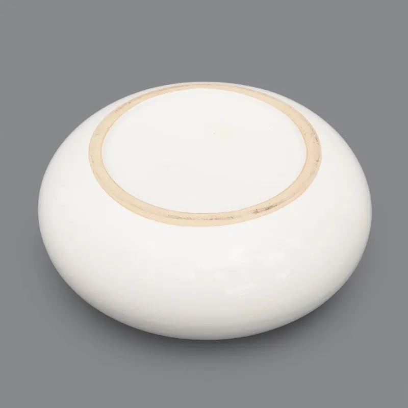 Best Pamono Space Age White Ceramic Vase, 1960s