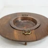 Pamono Spanish Basque Oak & Copper Brazier or Planter, 19th Century> Planters And Jardiniere