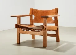 Best Pamono Spanish Chair Model 2226 by Borge Mogensen for Fredericia, Denmark, 1958