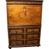 Pamono Spanish Charles IV Secretaire with Drawers with Inlaid Work, 1750> Secretaires