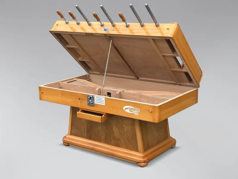Discount Pamono Spanish Foosball Kicker Table, 1980s