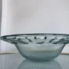 Pamono Spanish Openwork Glass Bowl, 1970s> Bowls