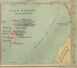 Sale Pamono Spanish Territories in West Africa, 1903