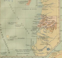 Sale Pamono Spanish Territories in West Africa, 1903