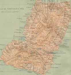 Sale Pamono Spanish Territories in West Africa, 1903