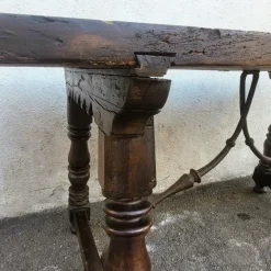 Outlet Pamono Spanish Walnut Table, 17th Century
