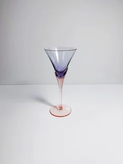 Hot Pamono Sparkling Wine Glasses Model Vogue from Christinenhütte, 1980s, Set of 6